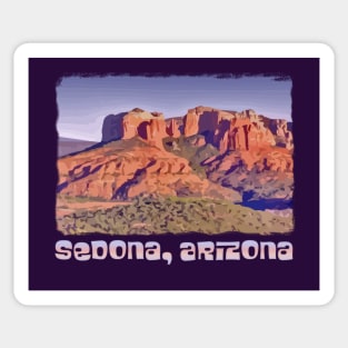 Sedona, Arizona colorful scenic southwest Sticker